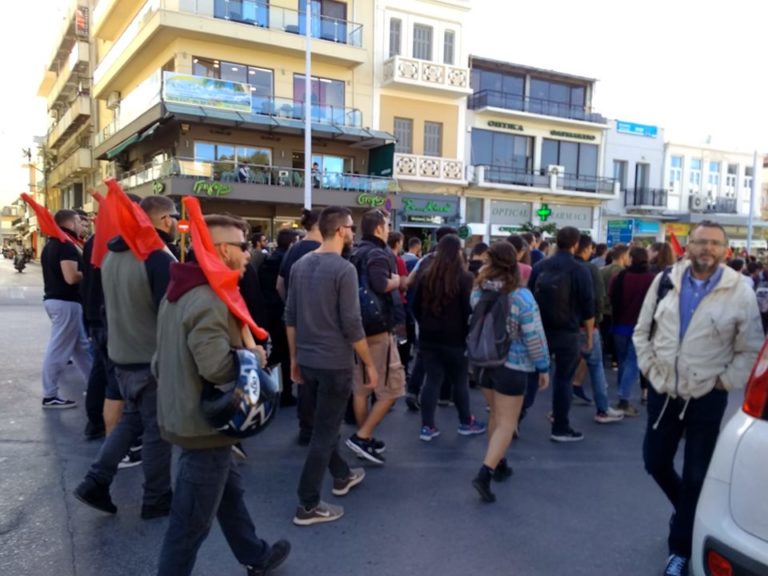 Χανιά: Κινητοποιήσεις από τους φοιτητές (photo – video)