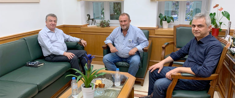 Συνάντηση Μυλωνάκη – Αρναουτάκη για θέματα Δήμου Κισάμου