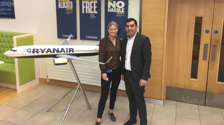 Δήμος Σκιάθου- Ryanair: Απευθείας πτήσεις από  Δουβλίνο και Βρυξέλλες στο νησί της Σκιάθου