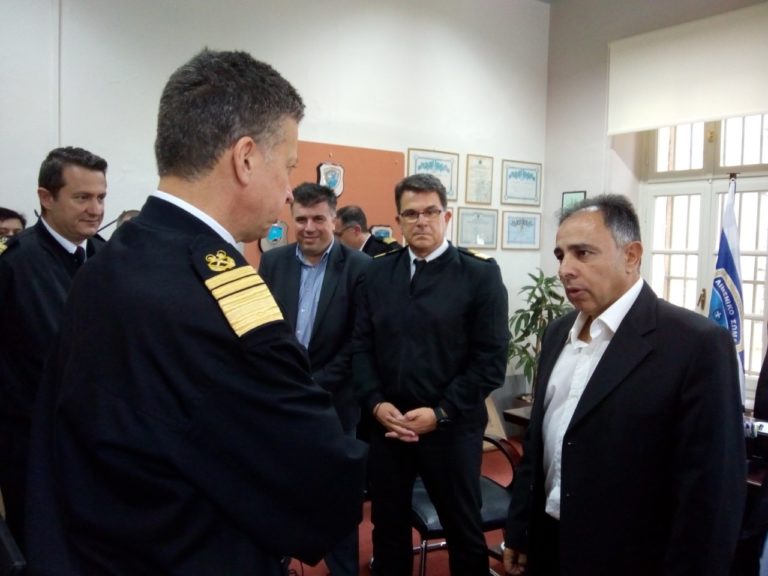 Συνάντηση Σ.Κύτελη με Αρχηγό του Λιμενικού Σώματος