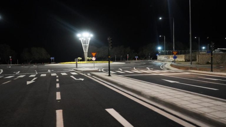 Στην κυκλοφορία δόθηκε από την Περιφέρεια Θεσσαλίας ο νέος κυκλικός κόμβος στα Αστέρια Αγριάς