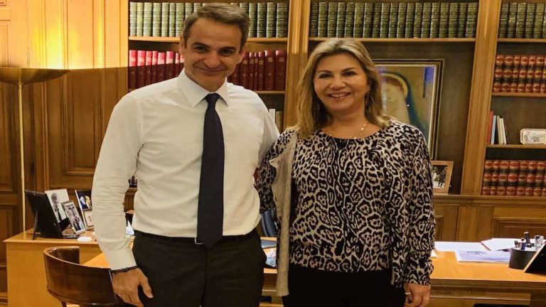 Συνάντηση με τον πρωθυπουργό είχε η Ζέττα Μακρή