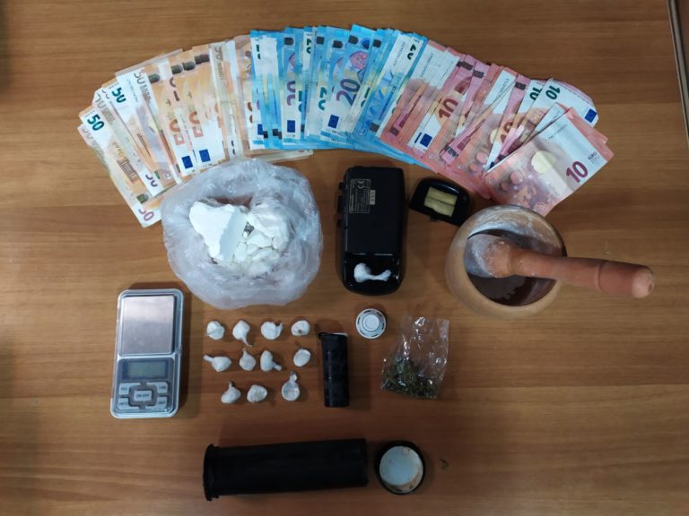 Ηράκλειο: Δύο συλλήψεις για ναρκωτικά στο Ηράκλειο