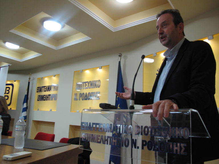 Κομοτηνή: Δ.  Χαρίτου: Θα μας καλέσει πολύ γρήγορα ο Ελληνικός Λαός