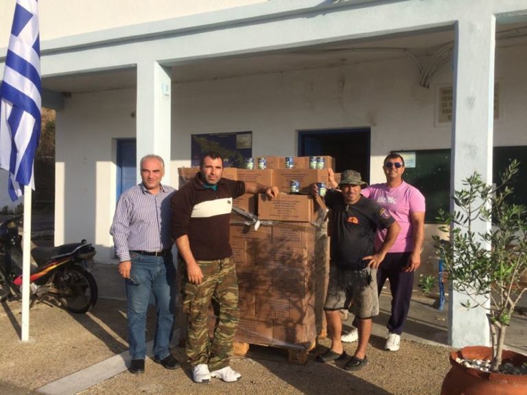 Για πρώτη φορά, γάλα στους εργαζόμενους του Δήμου Οινουσσών