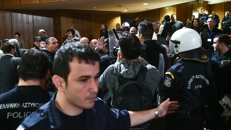 Η απολογία του Ν. Μιχαλολιάκου-Ένταση στο Εφετείο (video)