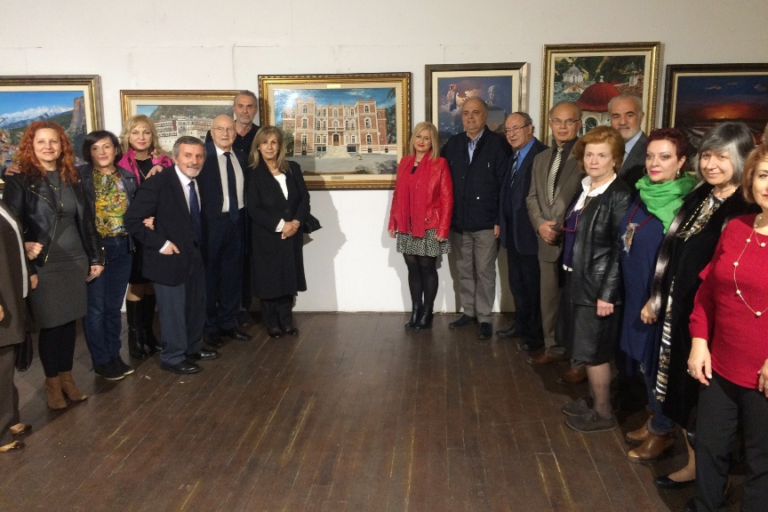 Σέρρες : Εγκαίνια της έκθεσης ζωγραφικής του Συλλόγου Ζωγράφων Θεσσαλονίκης και Βορείου Ελλάδος