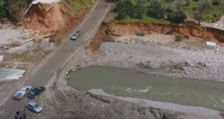 Ανακατασκευάζεται η “αυθαίρετη” διάβαση στον Κερίτη