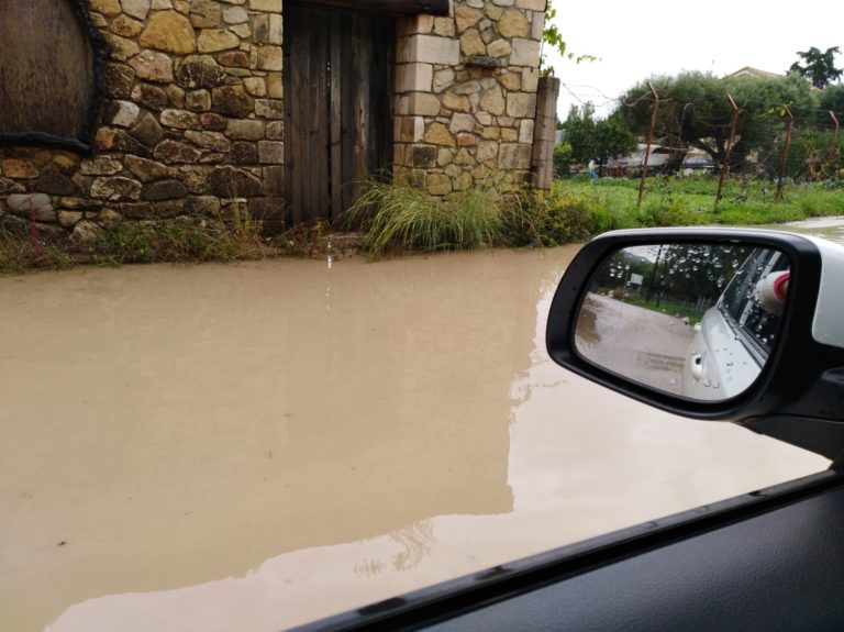 Ζάκυνθος: Προβλήματα από την κακοκαιρία