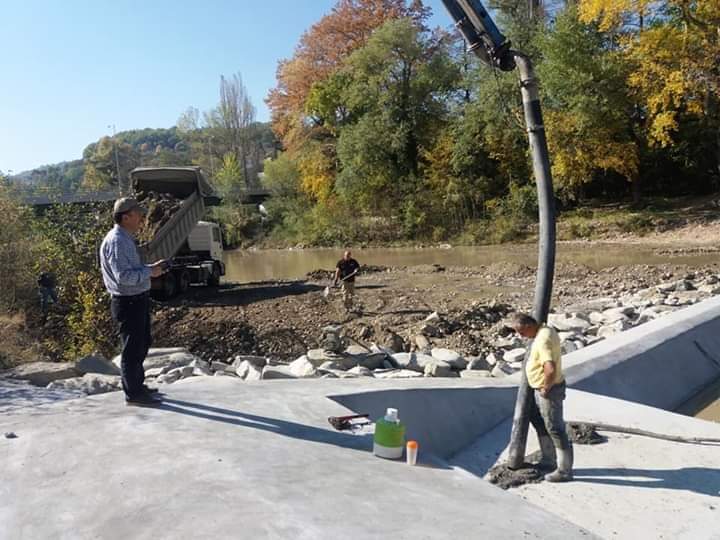 Ολοκληρώθηκαν οι εργασίες αντιπλημμυρικού έργου στο ποταμό Αλκιάκμονα στο Νεστόριο