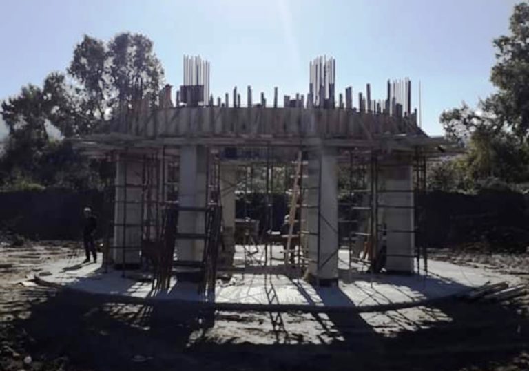 Προχωρούν οι εργασίες κατασκευής του νέου υδατόπυργου στον Παλαιόπυργο του Δήμου Αγιάς