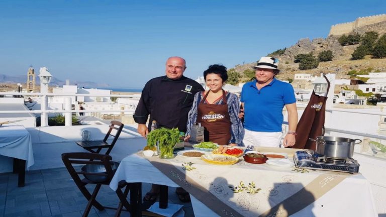 «Let’s go, let’s eat» στη Ρόδο από τη Ρωσική τηλεόραση