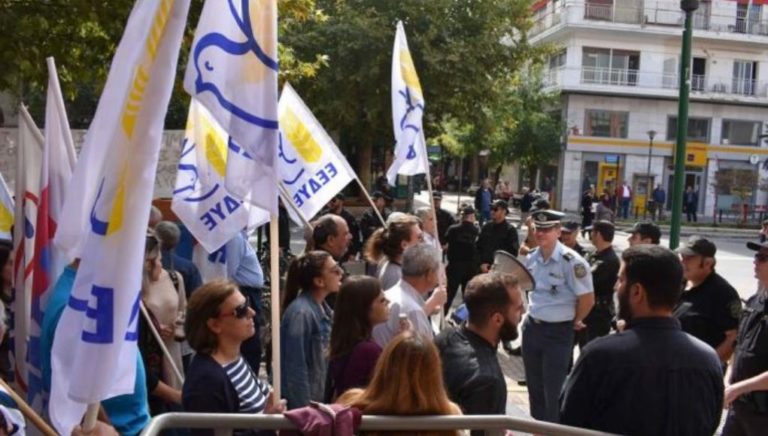 Αλεξανδρούπολη: Διαμαρτυρία ΕΕΔΥΕ για την παρουσία του Αμερικάνικου στρατού