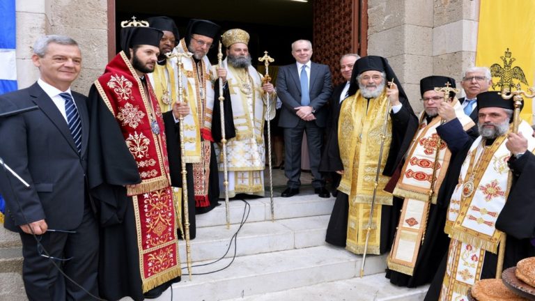 Η Ρόδος τίμησε τον Πολιούχο της, Κωνσταντίνο τον Υδραίο