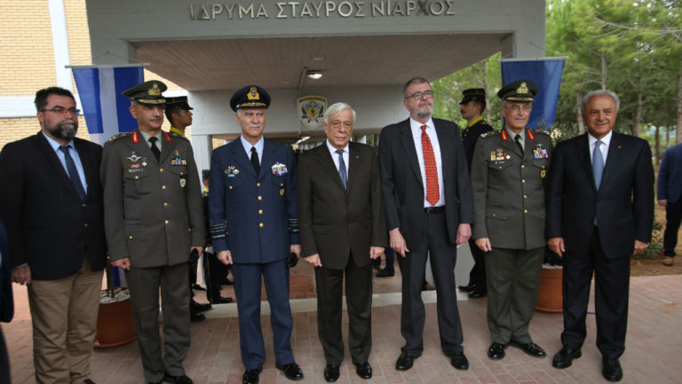 Εγκαίνια από τον ΠτΔ πέντε νέων κτηρίων της Σχολής Ευελπίδων – Δωρεά του Ι.Σ.Ν (video)