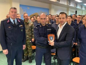 Κομοτηνή:Επισκέψεις του Αντιπεριφερειάρχη ΠΕ Ροδόπης Νικόλαου Τσαλικίδη  σε στρατιωτικά φυλάκια και στο Τμήμα Δοκίμων Αστυφυλάκων Κομοτηνής