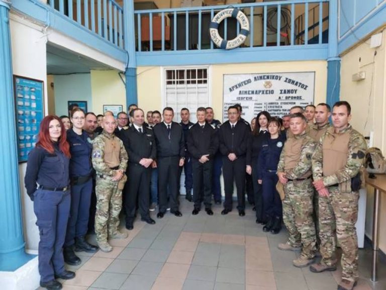 Επισκέφθηκε την Σάμο στο πλαίσιο της παρακολούθησης του επιχειρησιακού σχεδιασμού για την αντιμετώπιση του μεταναστευτικού