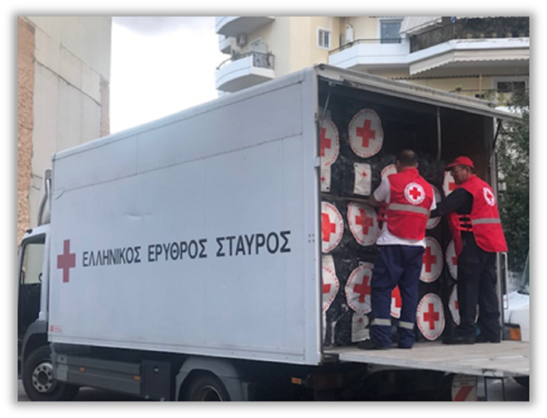Στα Τίρανα βοήθεια από Ερυθρό Σταυρό Ιωαννίνων