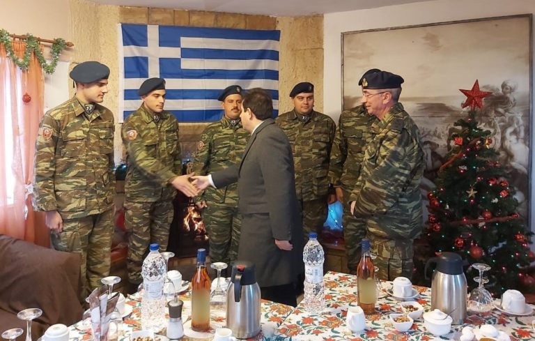 Ευχές Ν. Μηταράκη σε στρατευμένους, “Ισχυρή η Ελλάδα απέναντι στις προκλήσεις”