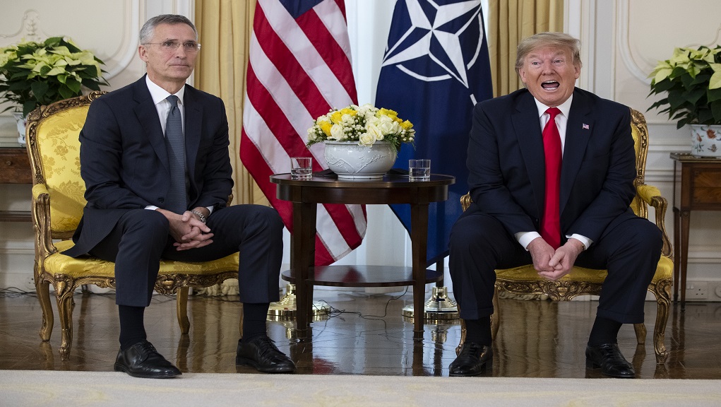 Donald Trump, Jens Stoltenberg
