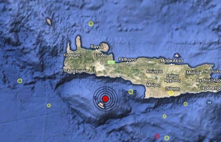 4,4 Ρίχτερ ανοικτά των Σφακίων – 3,7 Ρίχτερ στη Γαύδο
