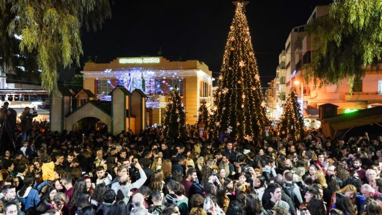 Εκδηλώσεις και ελεύθερη στάθμευση στο χριστουγεννιάτικο Ηράκλειο