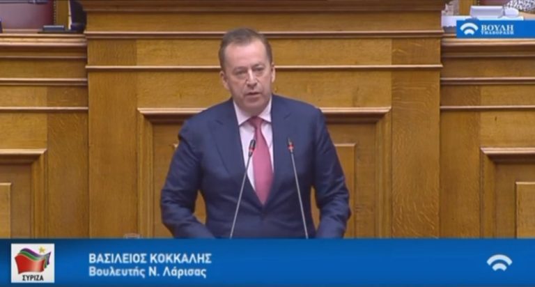 Κόκκαλης από το βήμα της βουλής: «Προϋπολογισμός χαμένης ευκαιρίας» αυτός του 2020