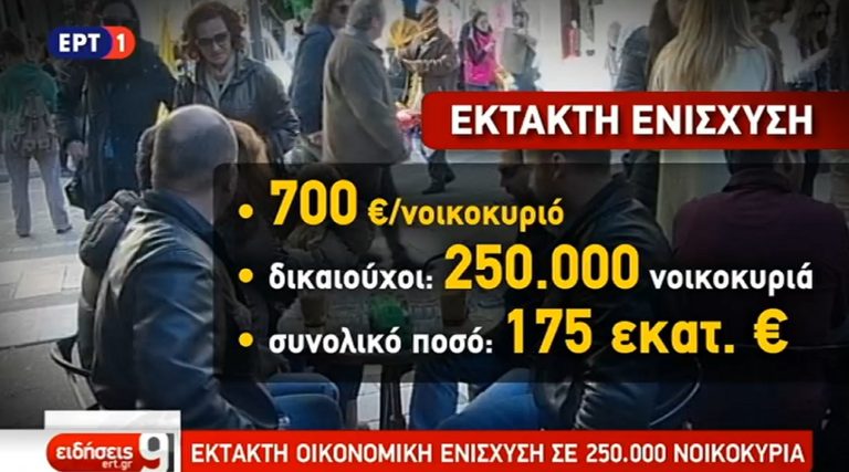 Tέσσερις ομάδες δικαιούχων θα ωφεληθούν από το μέρισμα (video)