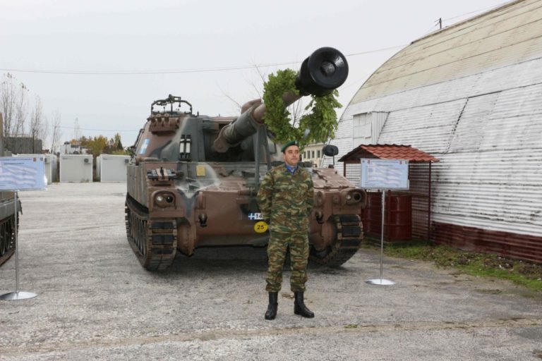 Το Στρατόπεδο Μπουγά τίμησε την προστάτιδα Αγία του Πυροβολικού