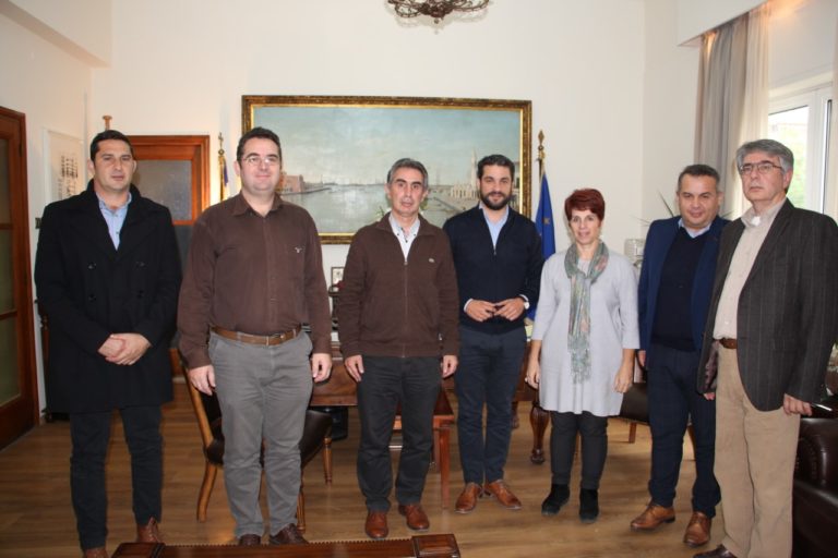 Χανιά:Συνάντηση Δημάρχου με μέλη της Πρυτανείας του Ελληνικού Μεσογειακού Πανεπιστημίου