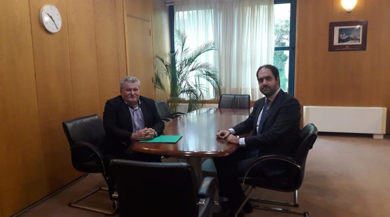 Με τον Υφυπουργό Υποδομών και Μεταφορών συναντήθηκε ο Δήμαρχος Σφακίων