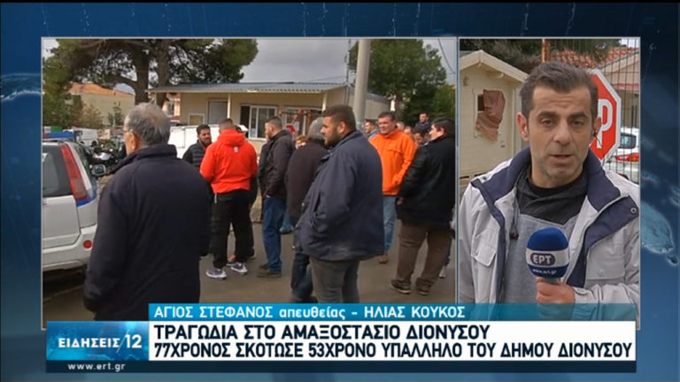 Ένας νεκρός από πυροβολισμούς στον Διόνυσο-Συνελήφθη ο δράστης (video)