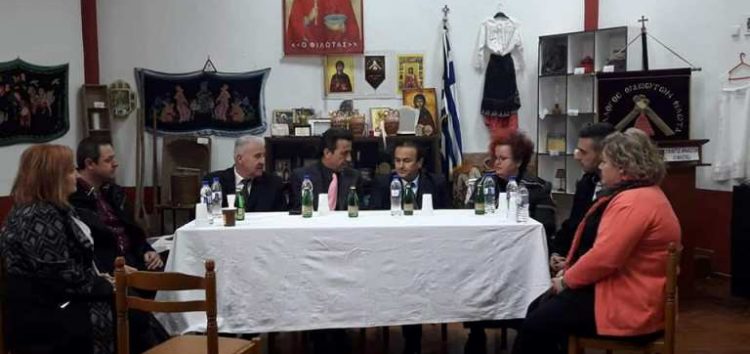 Στη συνεδρίαση του Τ.Σ. Φιλώτα ο Βουλευτής Ν.Δ. Φλώρινας