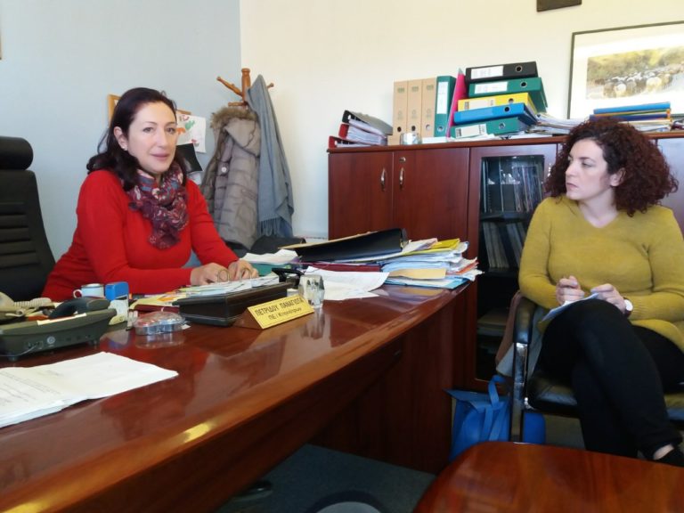 Περιοδεία και συναντήσεις της Μαρίας Κομνηνάκα