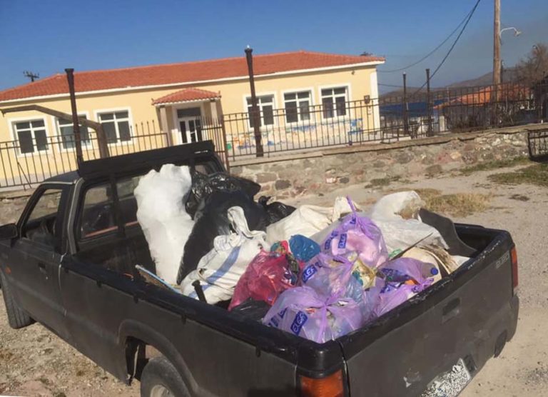 «Καθαρό Σάββατο» στο Σίγρι, Εθελοντικός καθαρισμός