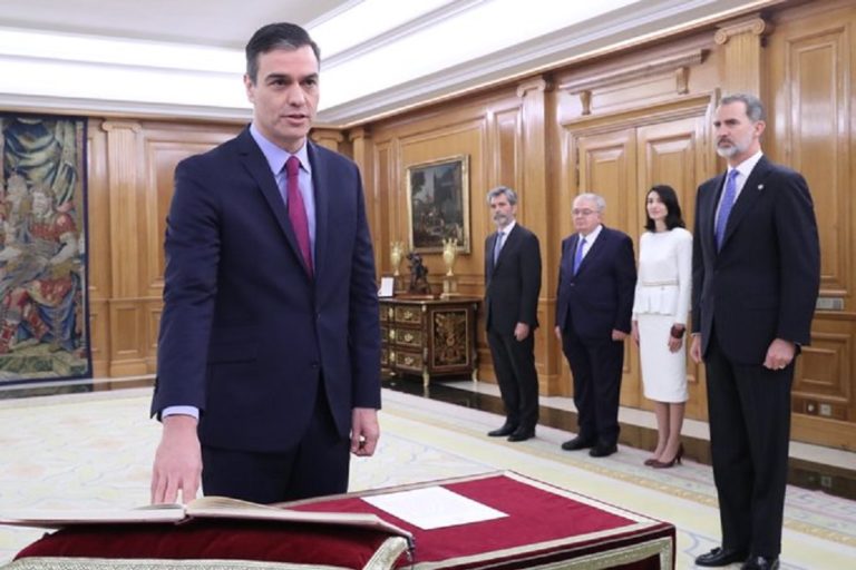 Ισπανία: Ο Πέδρο Σάντσεθ ορκίσθηκε πρωθυπουργός (video)