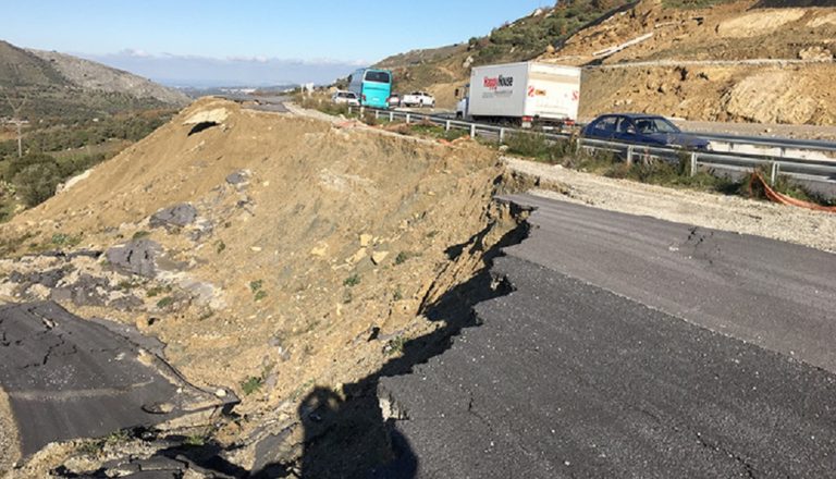 Δόθηκαν τα χρήματα για την «διάσωση» του δρόμου της Μεσαράς