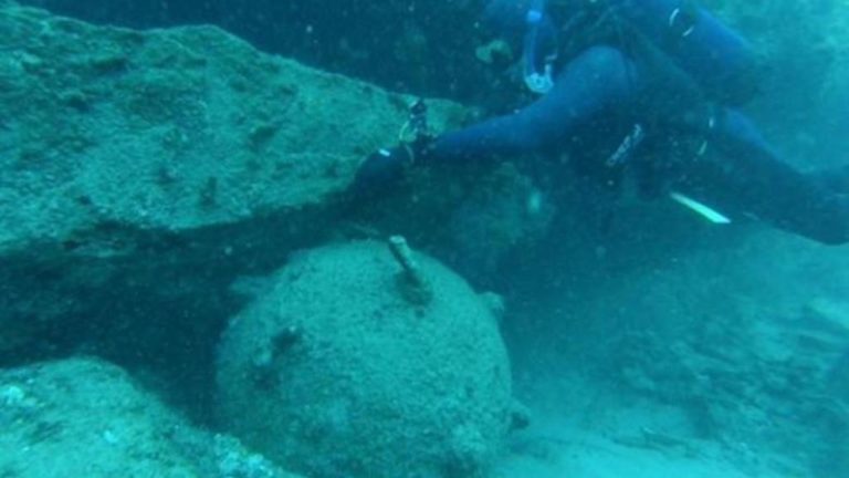 Πιερία: Εξουδετερώθηκε νάρκη στη θαλάσσια περιοχή Αθερίδας Κίτρους