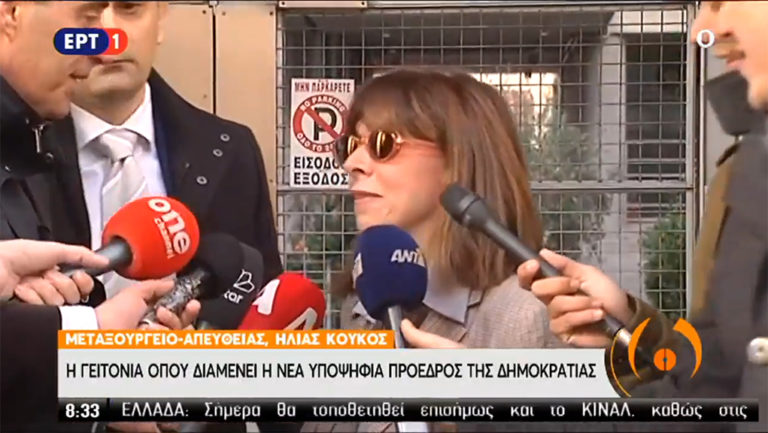Πώς οδηγήθηκε στην επιλογή Σακελλαροπούλου ο πρωθυπουργός-Διαβουλεύσεις στα κόμματα (video)