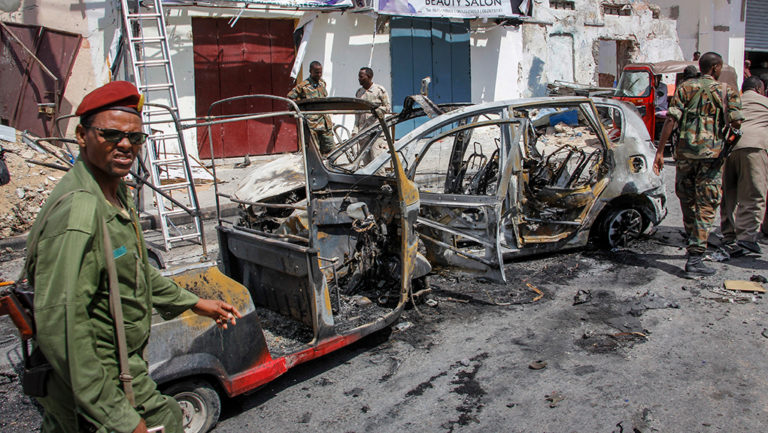 Σομαλία: Νεκροί και τραυματίες από έκρηξη παγιδευμένου αυτοκινήτου κοντά στο προεδρικό μέγαρο