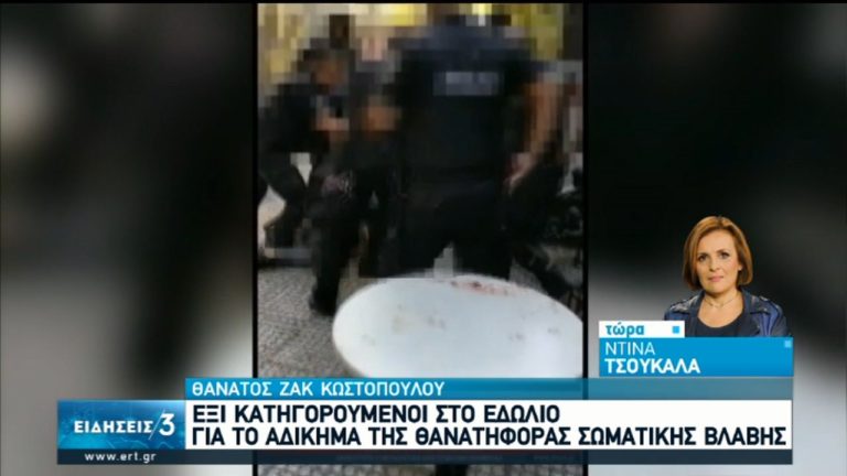 Θάνατος Ζ. Κωστόπουλου: Σε δίκη 6 κατηγορούμενοι  (video)