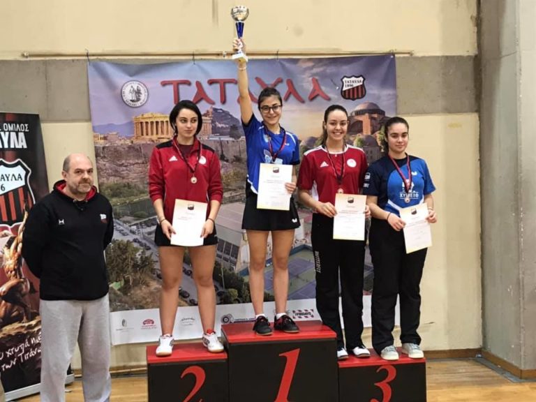 ΣΑΡΙΣΕΣ: Χρυσή η Φωτιάδου στην Αθήνα