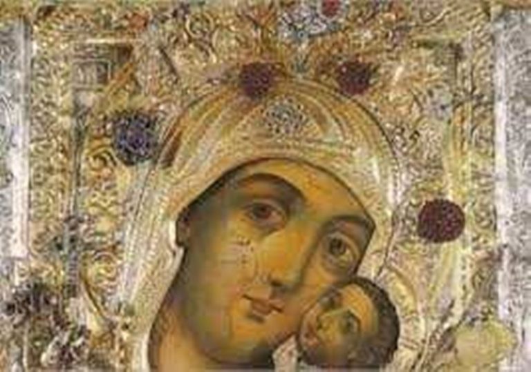 Κοζάνη: Η Εικόνα της Παναγίας της Βηματάρισσας στον ΙΝ Αγίου Νικολάου