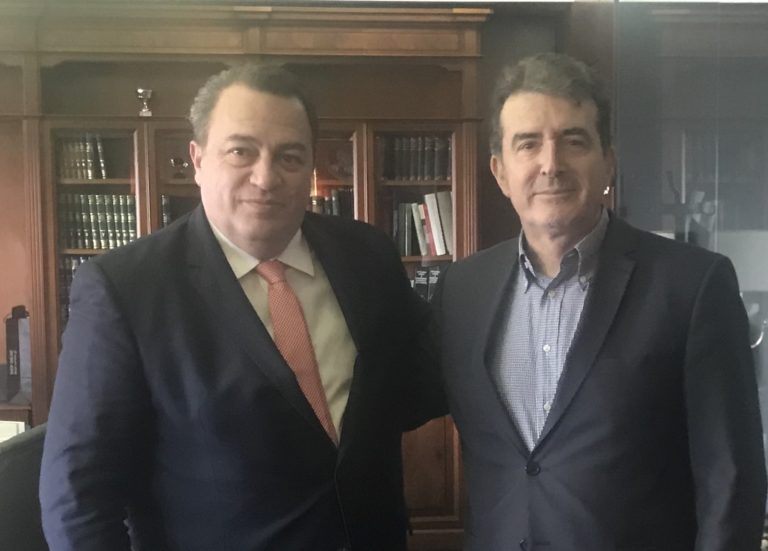 Με τον Υπουργό προστασίας του πολίτη συναντήθηκε ο Ευριπίδης Στυλιανίδης