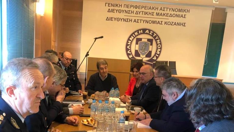 Κοζάνη: Τι ζήτησαν οι Δήμαρχοι από τον Υπουργό Προστασίας του Πολίτη