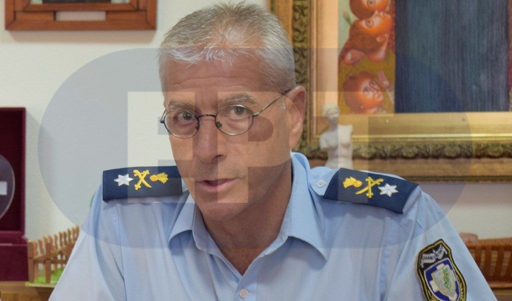 Περιφερειακός Αστυνομικός Διευθυντής ΑΜΘ ο Πασχάλης Συριτούδης
