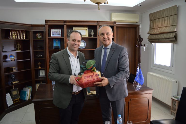 Τον Δήμο Αρριανών επισκέφθηκε ο υφυπουργός Εσωτερικών  Θόδωρος Καράογλου