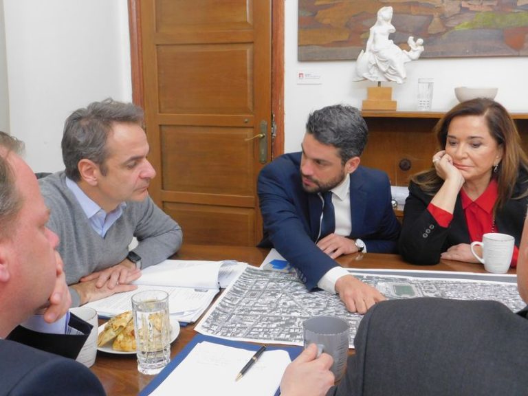 Στο Δημαρχείο Χανίων ο Πρωθυπουργός, Κ. Μητσοτάκης