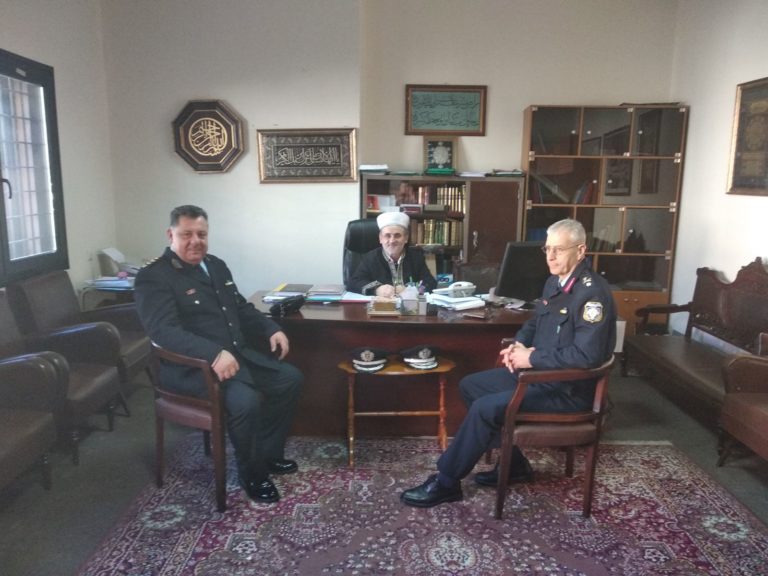 Εθιμοτυπικές επισκέψεις του νέου Γενικού Περιφερειακού Αστυνομικού Διευθυντή Ανατολικής Μακεδονίας και Θράκης σε Αρχές και θεσμικούς φορείς του νομού Ροδόπης