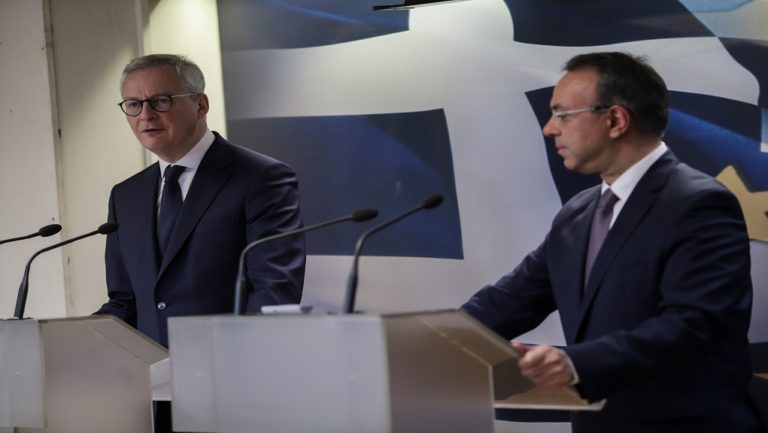 Συνάντηση Σταϊκούρα-Λεμέρ:«Μοιραζόμαστε τις ίδιες ανησυχίες» (video)